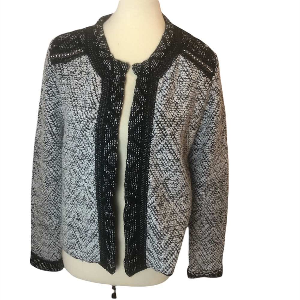 Chico’s Jeweled Cardigan